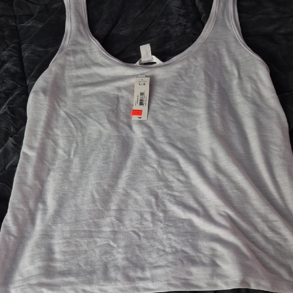 Women's White Tank Top